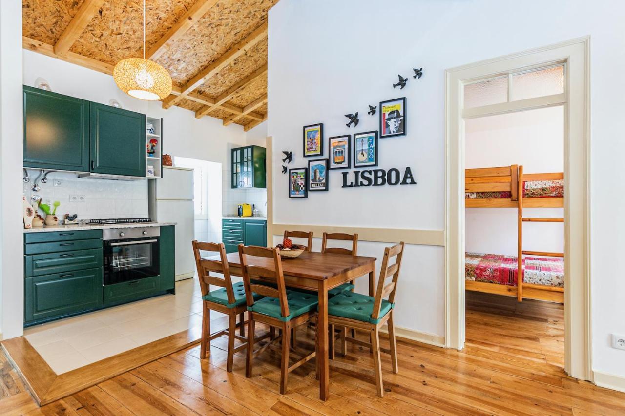 Moderno Apartamento Em Bairro Tipico Lisboeta Лиссабон Экстерьер фото
