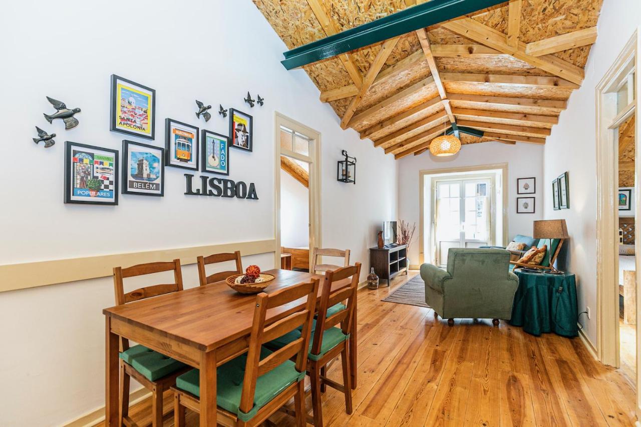 Moderno Apartamento Em Bairro Tipico Lisboeta Лиссабон Экстерьер фото