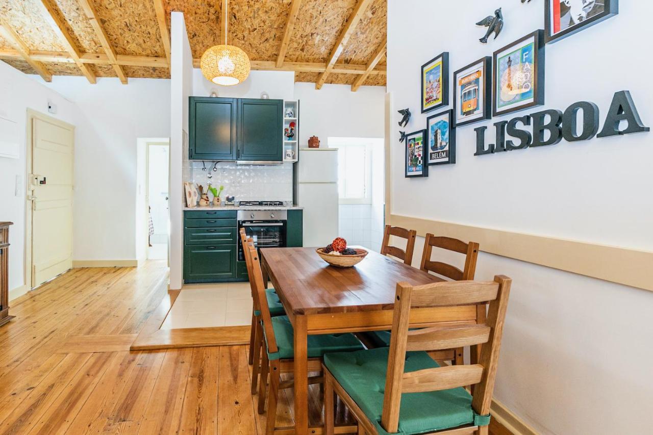 Moderno Apartamento Em Bairro Tipico Lisboeta Лиссабон Экстерьер фото